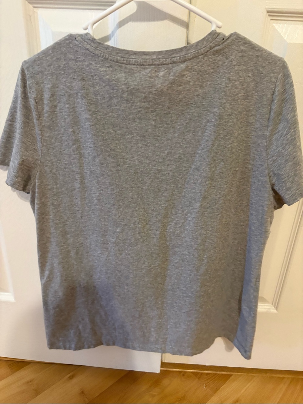 Tommy Hilfiger Gray Tee with Pink & Cream Colorblock - Picture 3 of 5